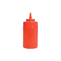 Squeeze Bottle - Wide Mouth 360ml Red  - 45281