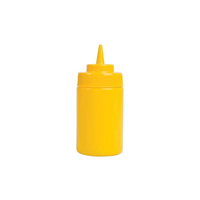 Squeeze Bottle - Wide Mouth 360ml Yellow  - 45282