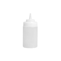 Squeeze Bottle - Wide Mouth 360ml Clear  - 45283