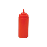 Squeeze Bottle - Wide Mouth 480ml Red  - 45284