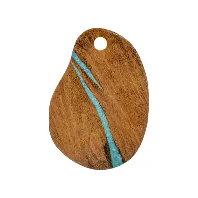 Cheforward Lapis Platter  440x305mm - Cherry with Turquois (Box of 5) - 460052