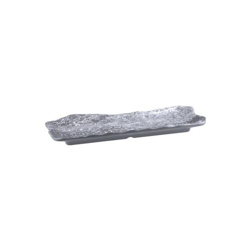 Cheforward Endure Oblong Plate 300x125mm - Weathered Pewter (Box of 12) - 461230-WP