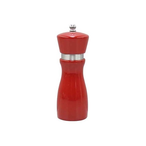 Chef Inox Mondo Mill - Salt/Pepper - Red Wood Ceramic Gear 155mm  - 46300