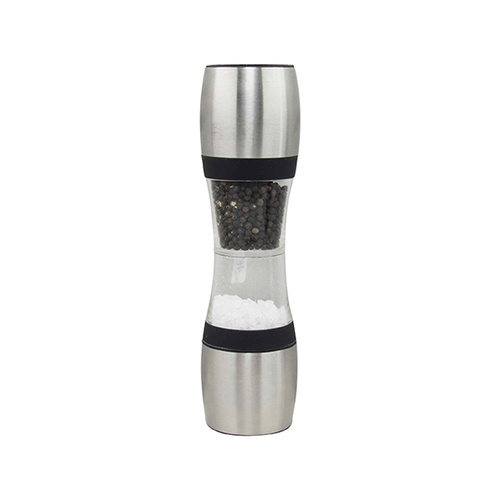 Chef Inox Dual Mill - Salt/Pepper - Acyrlic/Stainless Steel Ceramic Gear 230mm - 46330