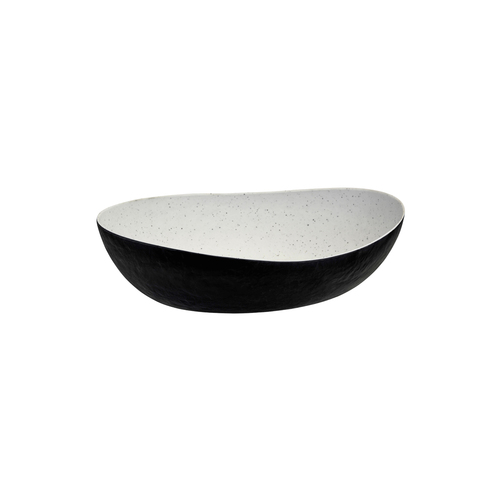 Cheforward Emerge Bowl  348x270mm - Stone Natural / Black (Box of 6) - 466534-BK