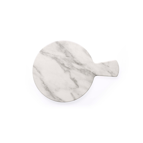 Chef Inox Round With Handle Marble Effect Melamine 320mm - 46811