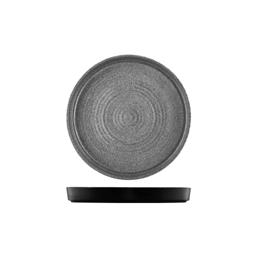 Cheforward Infuse Platter  305mmø/40mm - Stone Grey (Box of 4) - 468130