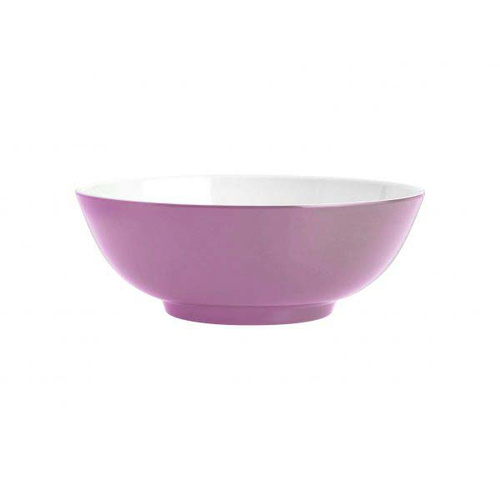 Jab Gelato - Pink/White Melamine Round Bowl 150x60mm (Box of 6) - 47403