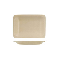 Trenton Disposable Rectangular Plate 200x140mm Bio Wood (Pack of 10) - 475220