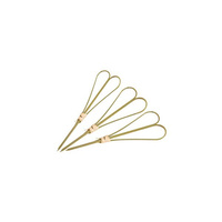 Skewer - Heart 100mm Natural Bamboo (Pack of 1000) - 47980