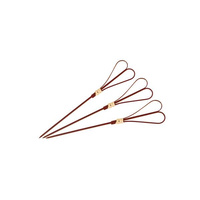 Skewer - Heart 150mm Red Bamboo (Pack of 1000) - 47985-R