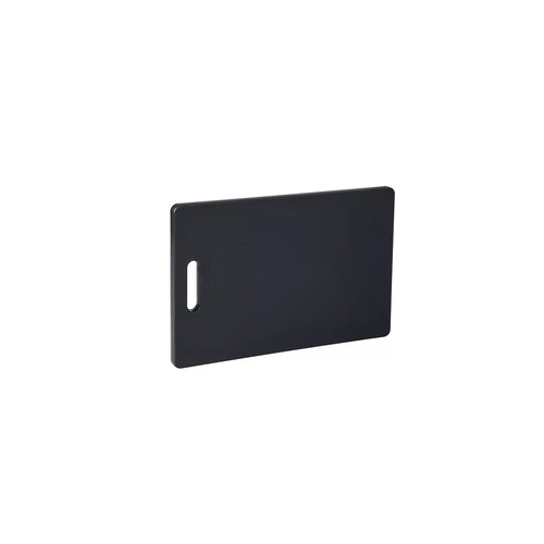 Cutting Board 300 x 205 x 13mm - Black Polyethylene - 48015-BK