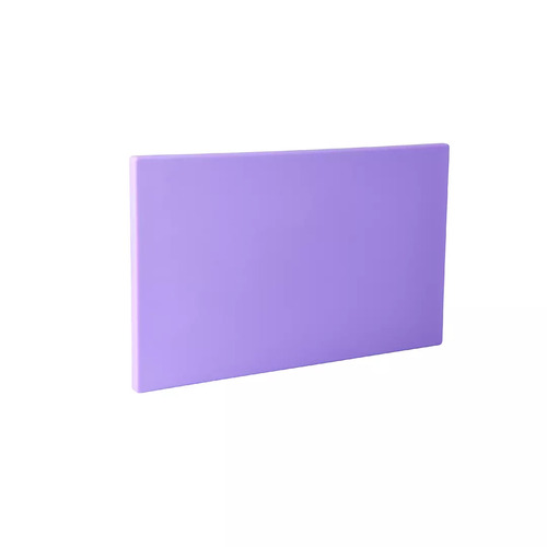 Cutting Board 450 x 300 x 13mm - Purple Polyethylene - 48020-P