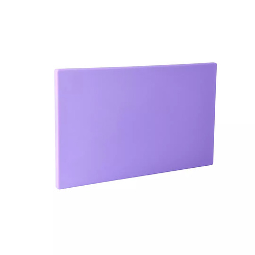 Cutting Board 510 x 380 x 13mm - Purple Polyethylene - 48021-P
