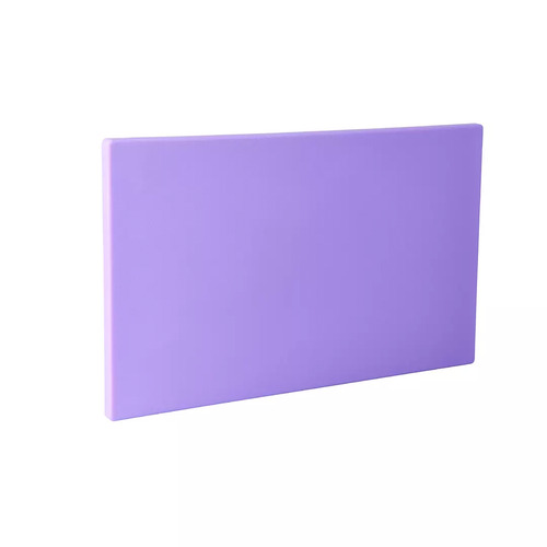 Cutting Board 600 x 450 x 13mm - Purple Polyethylene - 48022-P