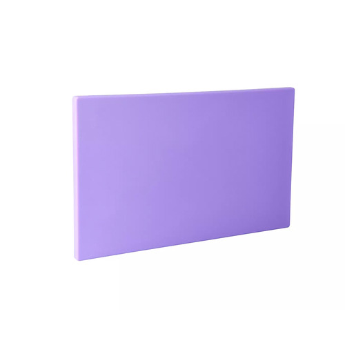Cutting Board 510 x 380 x 19mm - Purple Polyethylene - 48042-P