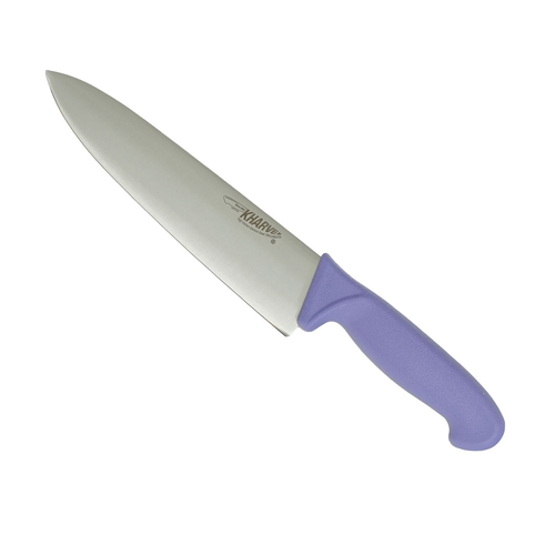 Kharve Cooks Knife 20cm Purple Handle - 48327_KH