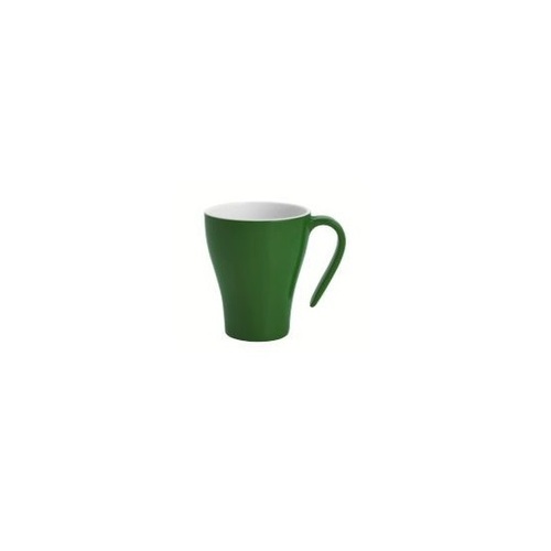 Jab Gelato - Green Melamine Coffee Mug Stackable 350ml (Box of 6) - 48493