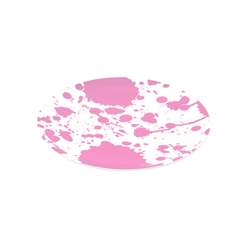 Gelato Splash - Pink Melamine Round Plate Coupe 200mm (Box of 12) - 48593