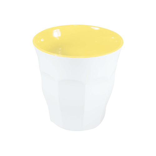 Jab Sorbet - Lemon/White Body Espresso Cup 75mm 200ml (Box of 12) - 48641