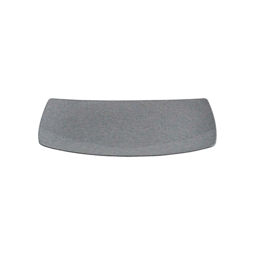 Jab Concrete Matt Rectangular Melamine Platter Coupe 400x250mm - 49017-CON