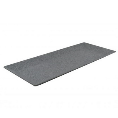 Jab Concrete Matt Rectangular Melamine Platter 500x180mm - 49026-CON