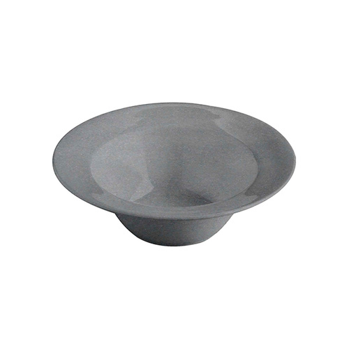 Jab Concrete Matt Round Melamine Bowl Deep W/Rim 285x85mm - 49126-CON