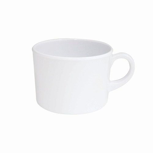 Superware Melamine Coffee/Tea Cup White 250ml (Box of 6) - 49331