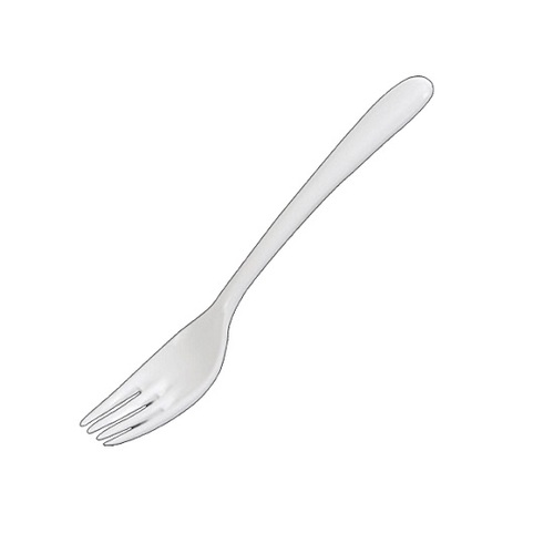 Superware Melamine Gelato White Dessert Fork 190mm (Box of 24) - 49559