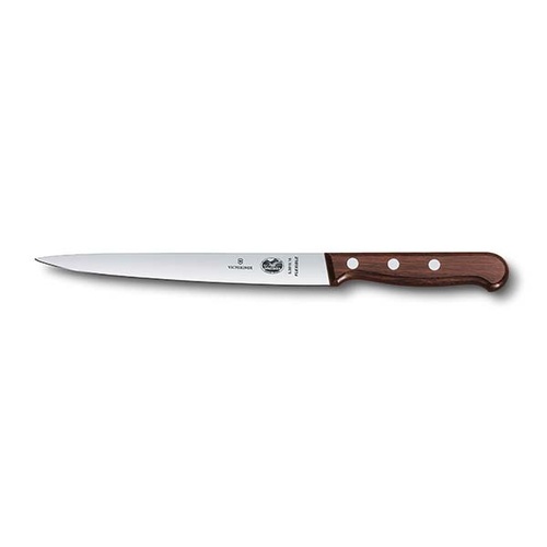 Victorinox Fillet Knife Narrow Extra Flexible Blade 180mm - Rosewood - 5.3810.18