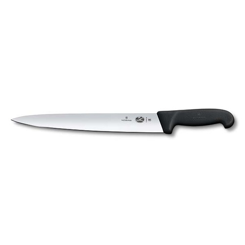 Victorinox Slicing Knife Straight Edge 250mm - Black Fibrox - 5.4503.25