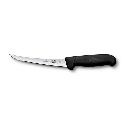 Victorinox Boning Knife Curved Narrow Blade 150mm - Black - 5.6603.15