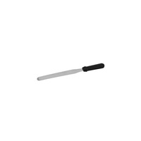 Spatula / Pallet Knife - Straight 150mm - Stainless Steel Blade, Black Plastic Handle  - 51386