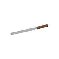 Spatula / Pallet Knife - Straight 250mm - Stainless Steel Blade, Wood Handle  - 51410