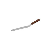 Spatula / Pallet Knife - Cranked 300mm - Stainless Steel Blade, Wood Handle  - 51428