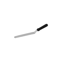 Spatula / Pallet Knife - Cranked 200mm - Stainless Steel Blade, Black Plastic Handle  - 51448