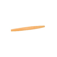 French Rolling Pin 450mm One Piece, Wood Tapered  - 51725