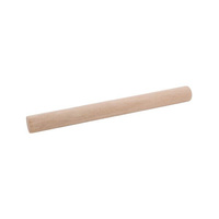 French Rolling Pin 500mm One Piece, Wood  - 51726