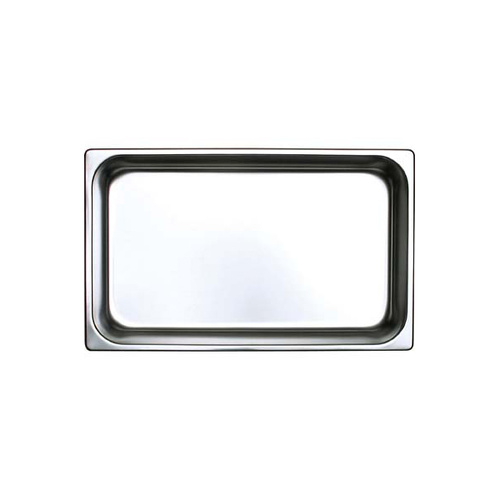 Chef Inox Anti - Jam Steam Pan - 1/1 Size 65mm - 52002