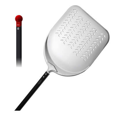 Piazza Pizza Peel Rectangular Perforated Aluminium 500 - 1750mm - 5235154