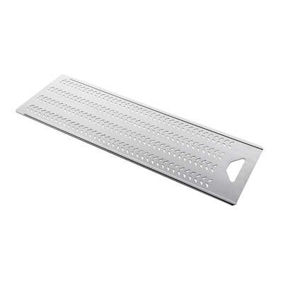 Piazza Board "Pizza by The Metre" Perforated Aluminium 400x1100mm - 5235866