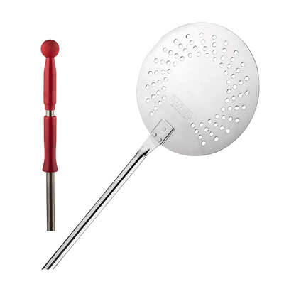 Piazza Pizza Turner Perforated Stainless Steel 220 - 1720mm - 5236126