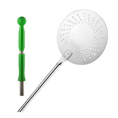 Piazza Pizza Turner Perforated "Gluten Free" Stainless Steel 200 - 1700mm - 5236316