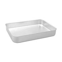 Baking / Roast Pan Straight Sided No Handles 521x419x70mm Aluminium  - 53684