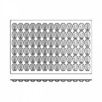 Mid Madelaine 78 Cups 46x33x15mm / 11ml  - 54830