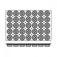 Gugelhopf 35 Cups 60x38mm /90ml  - 54849