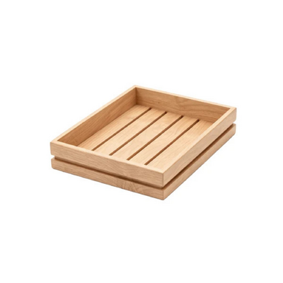 Chef Inox Serve Beechwood Tray Gastronorm 1/2 325x265x38mm - 55452