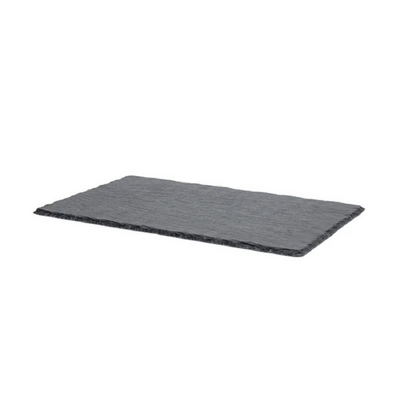 Chef Inox Serve Black Slate Platter 300x137x8mm Suits 55481 - 55491