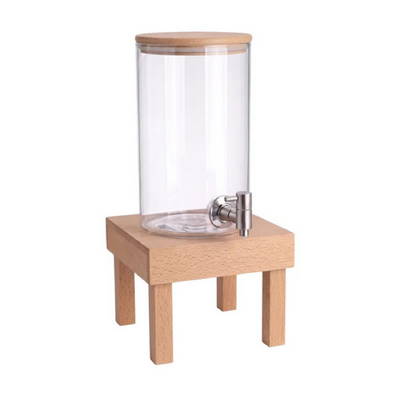 Chef Inox Serve Beechwood Drink Dispenser 8.2L - 55510
