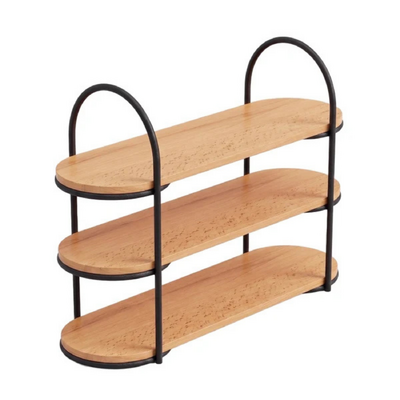 Chef Inox Serve Beechwood 3-Tier Display Stand 242x770x553mm - 55650